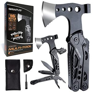 Zu sehen ist das Produktbild zu folgendem Produkt: Geschenke für Männer 16IN1 Multitool Camping Zubehör Survival Gadgets