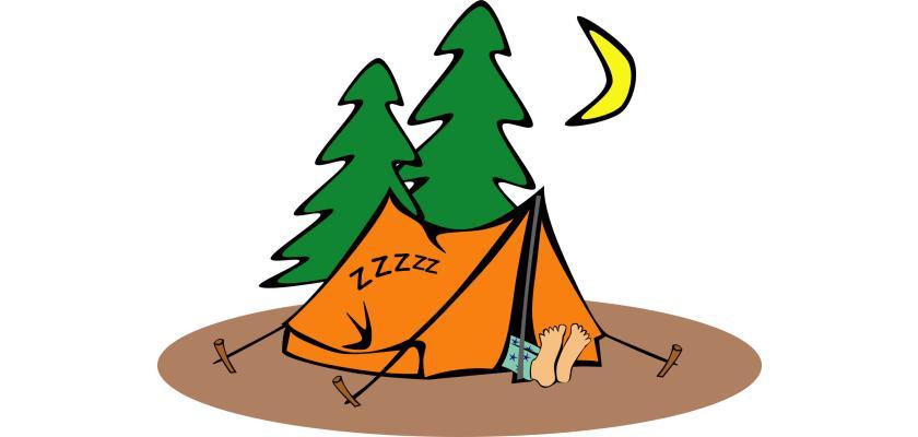 Zu sehen ist das Bild 1 des Beitrags mit dem Thema: Camping für Anfänger