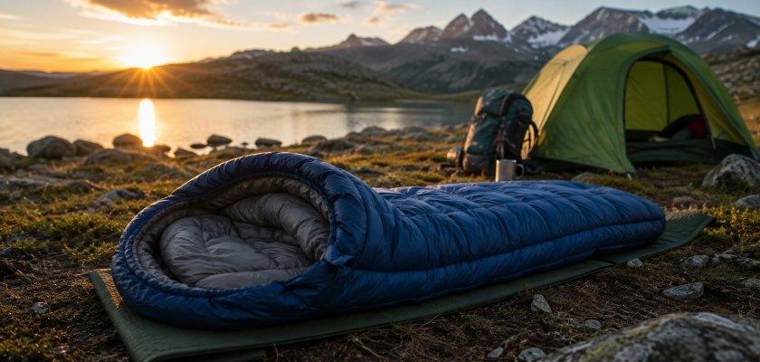 Zu sehen ist das Bild 1 des Beitrags mit dem Thema: Der Schlafsack für jedes Abenteuer