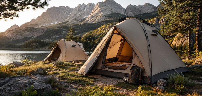 Zu sehen ist das Bild 1 des Beitrags mit dem Thema: Hochwertige Campingzelte – Ihr Tor zur Natur
