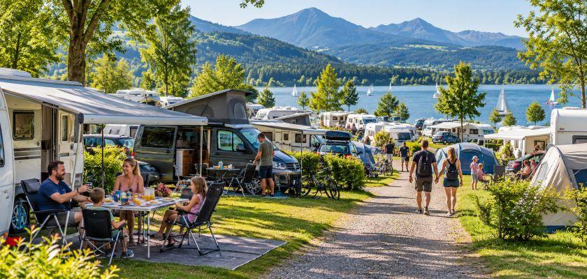 Zu sehen ist das Bild 1 des Beitrags mit dem Thema: Camping boomt - 42,9 Millionen Übernachtungen auf Deutschlands Campingplätzen im Jahr 2024 bestätigen anhaltenden Trend